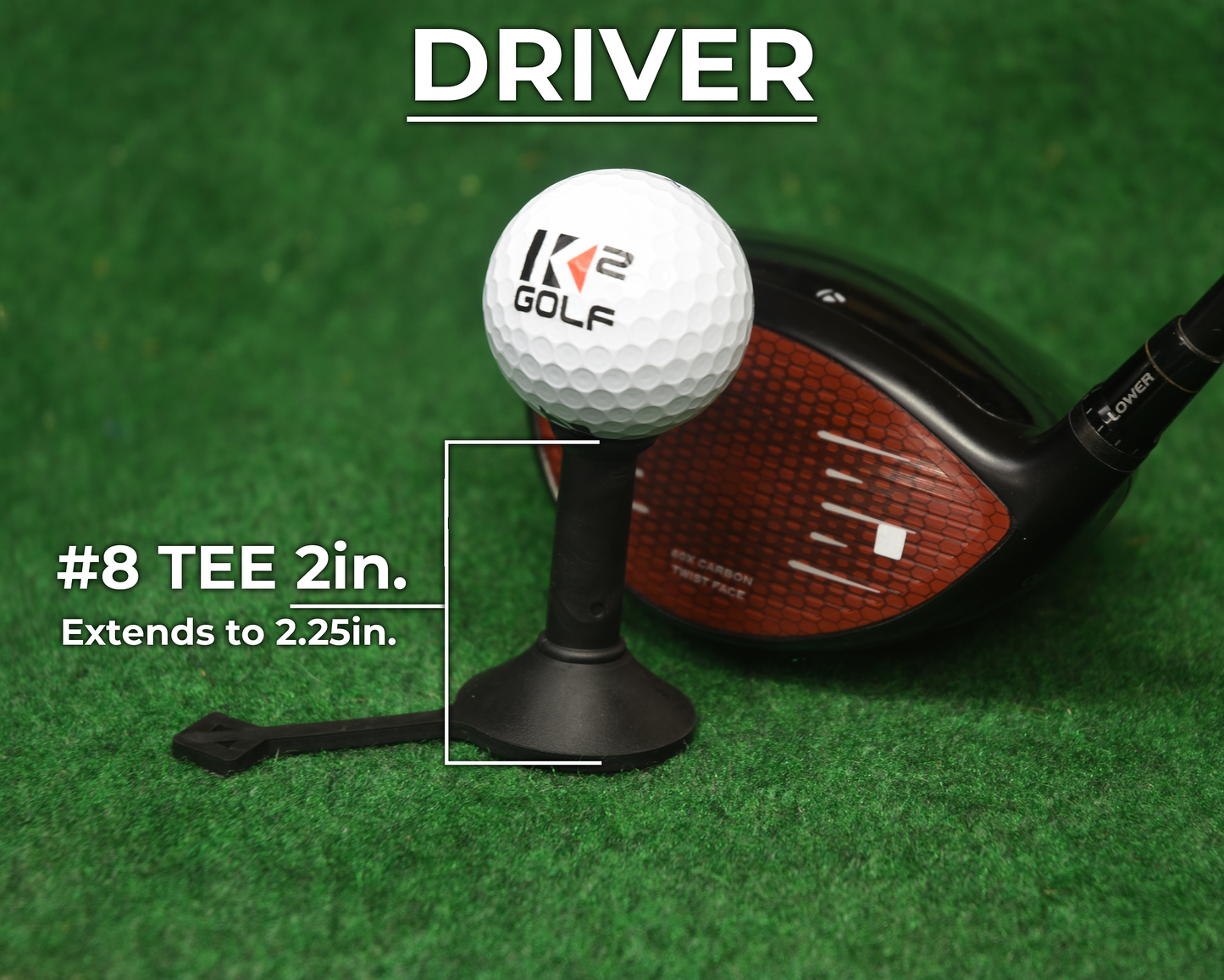 #8 TEES - 2 in. (2-PACK)