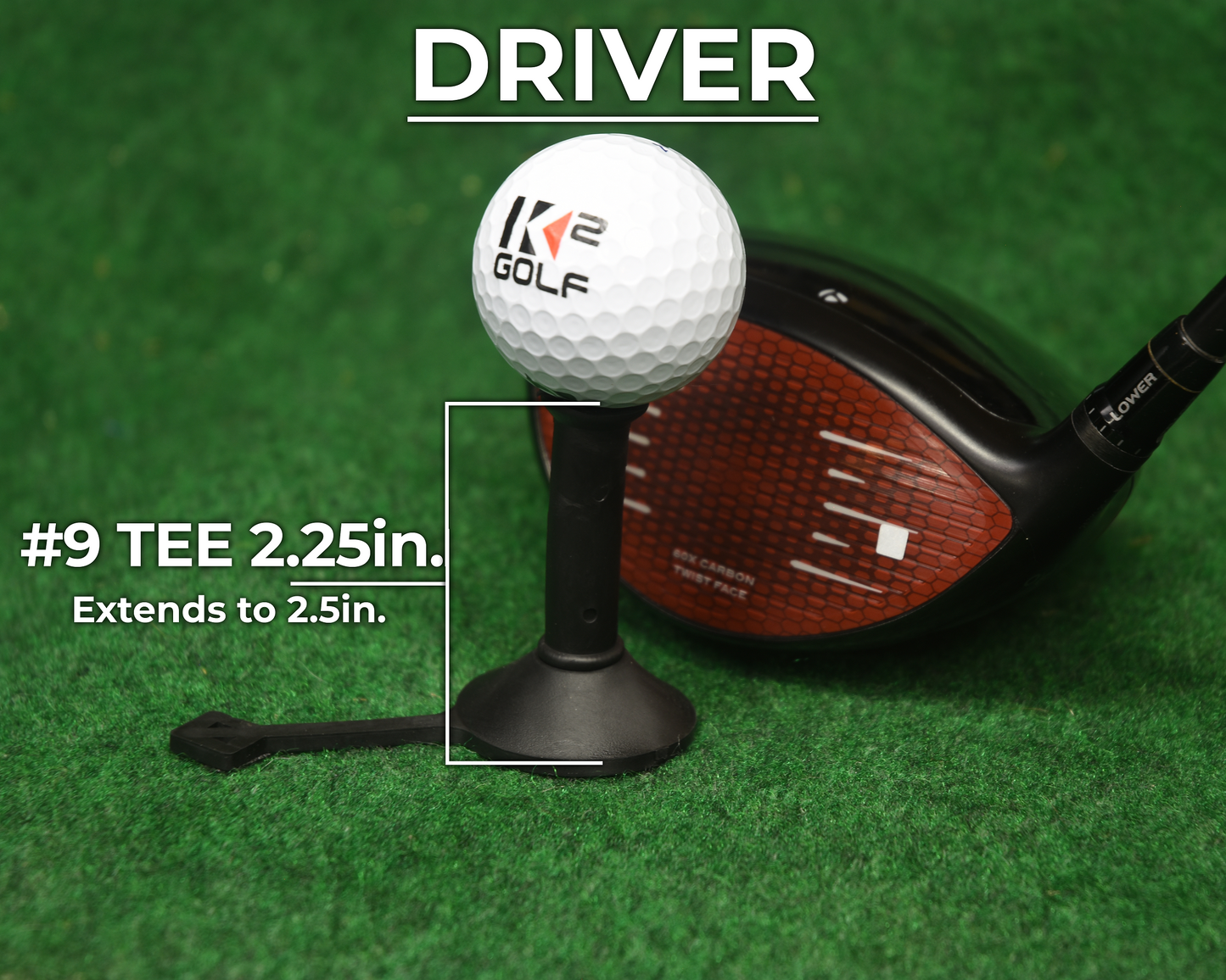 #9 TEES - 2.25 in. (2-PACK)