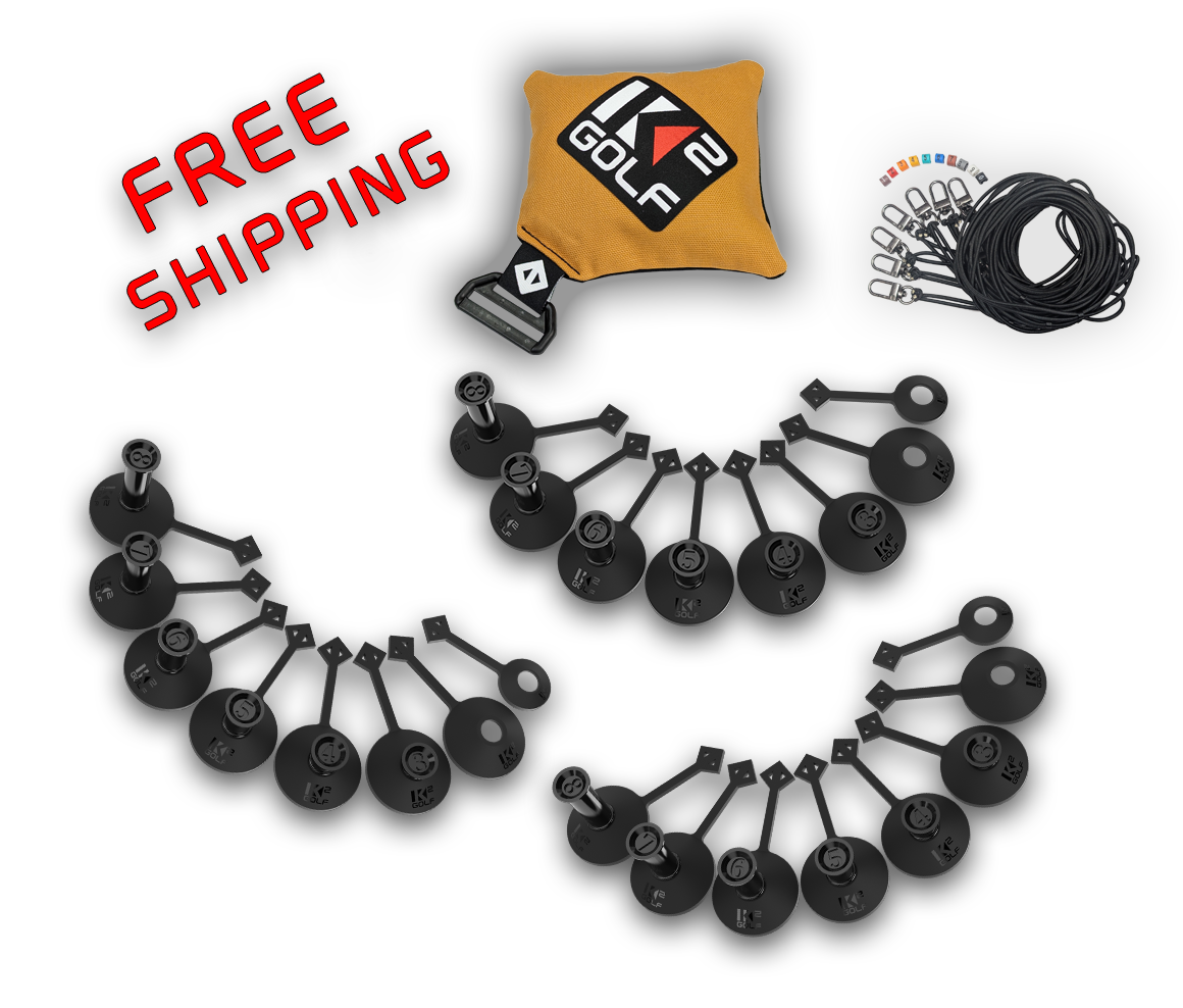 MEGA BUNDLE - Three Standard Sets (#1 - #8), Tether Pack (Anchor and 8 Bungee Cords / Swivels)