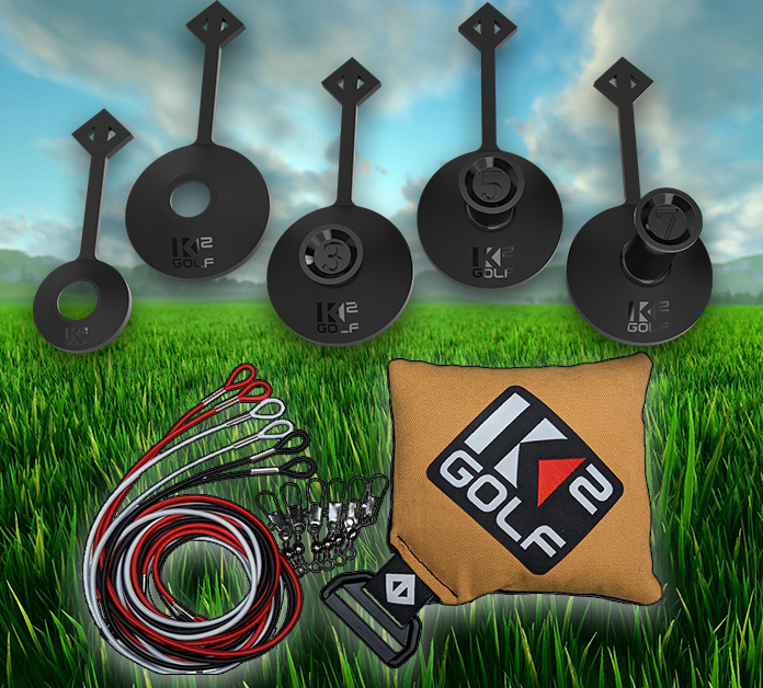 BUNDLE RANGE TOKEN (1,2,3,5,7) & TETHER PACK (Anchor, 6 Bungee Cords and 6 Swivel Clips)