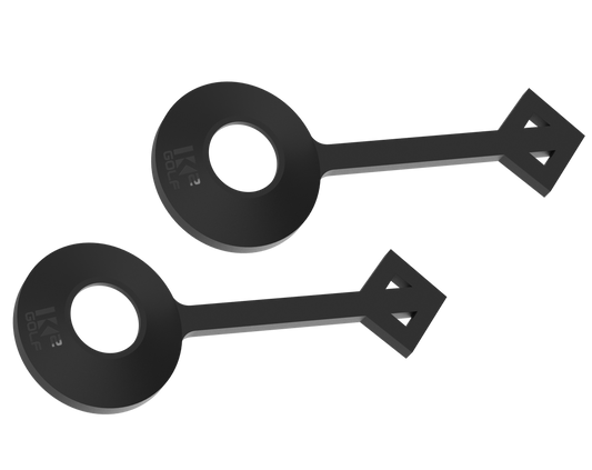 #1 TEES - .25 in. (2-PACK)