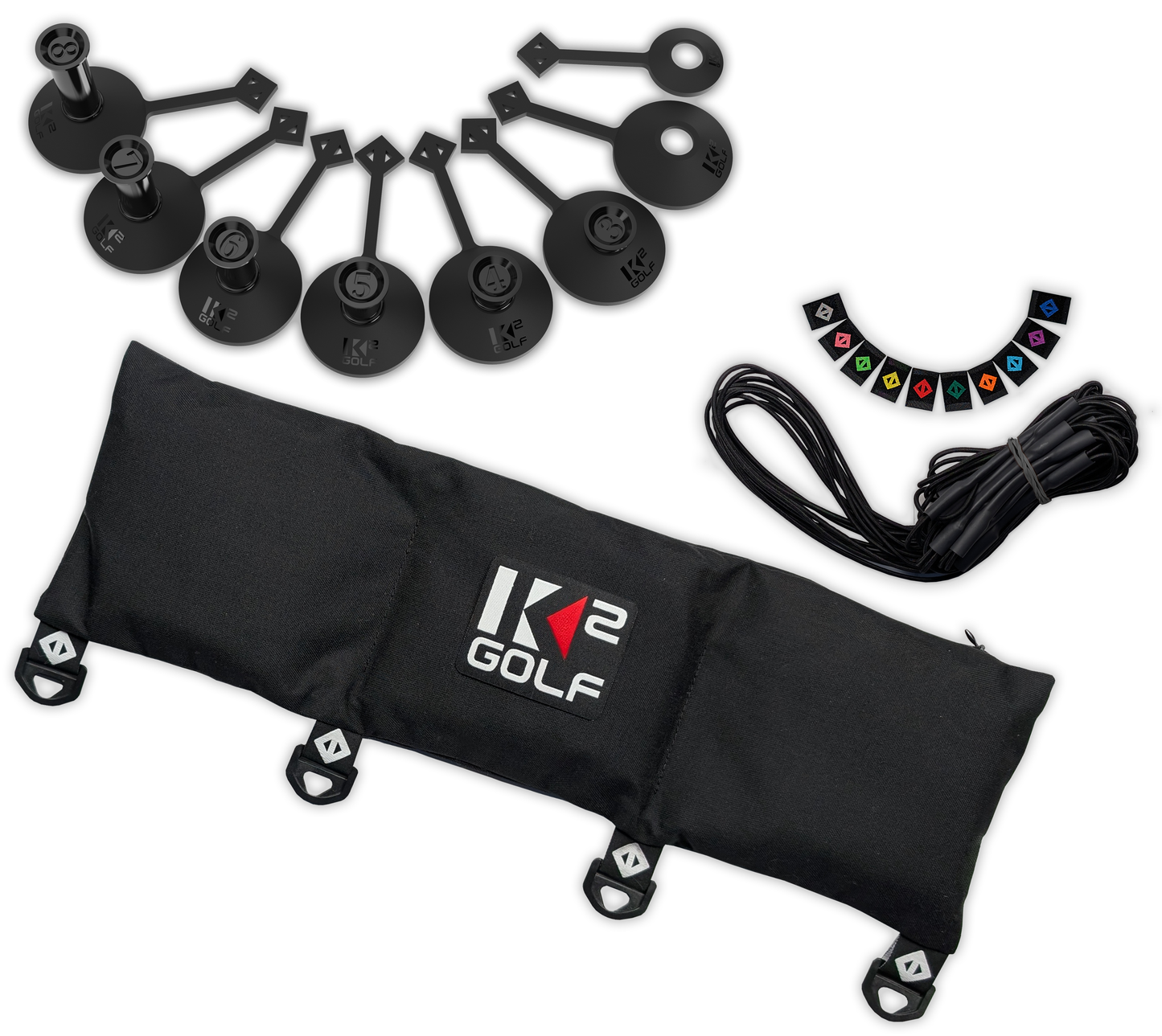 BUNDLE STANDARD SET (#1 - #8) & Gen2 TETHER PACK (Anchor, 8 Bungee Cords and 8 Diamond ID Sleeves)