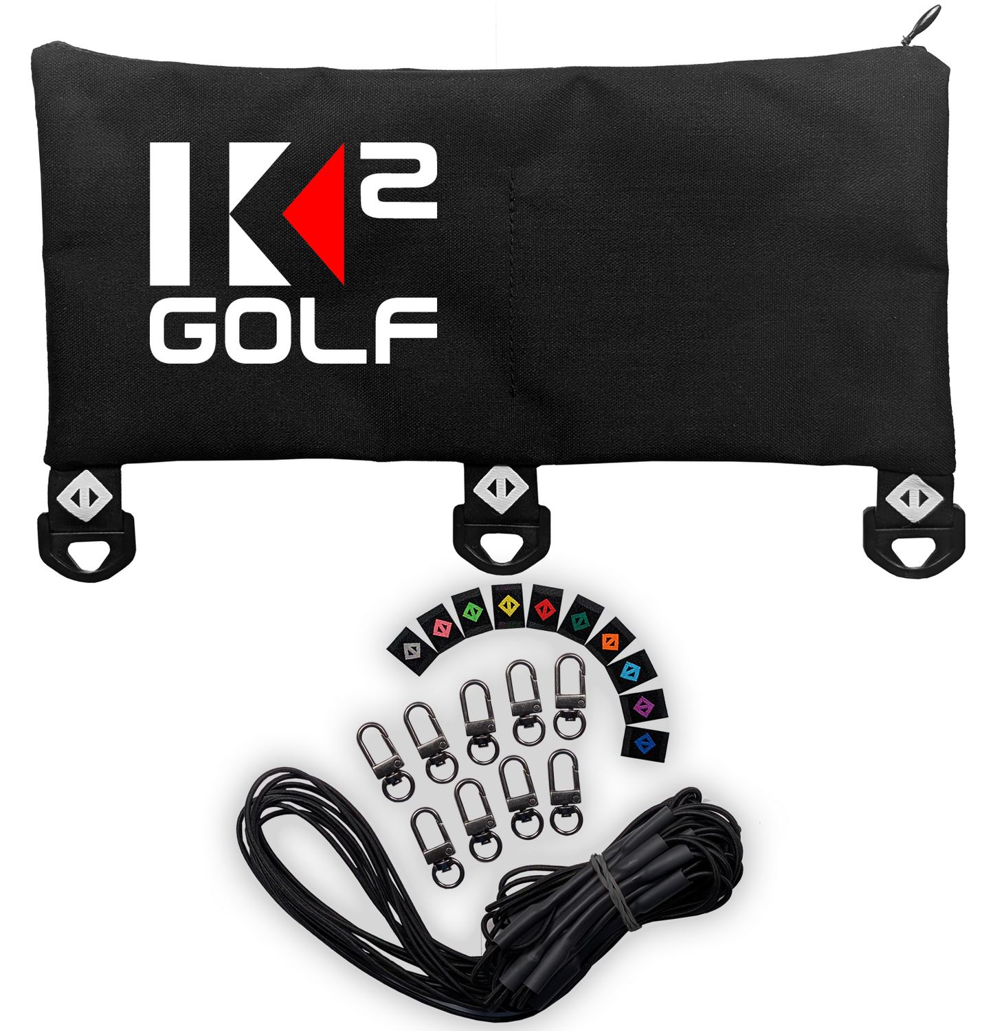 DOUBLE GEN 2 ANCHOR TETHER PACK (Anchor, 8 Bungee Cords, 8 Swivel Clips and 8 Diamond ID Sleeves)