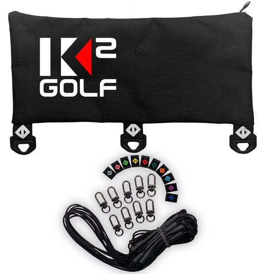 DOUBLE GEN 2 ANCHOR TETHER PACK (Anchor, 8 Bungee Cords, 8 Swivel Clips and 8 Diamond ID Sleeves)