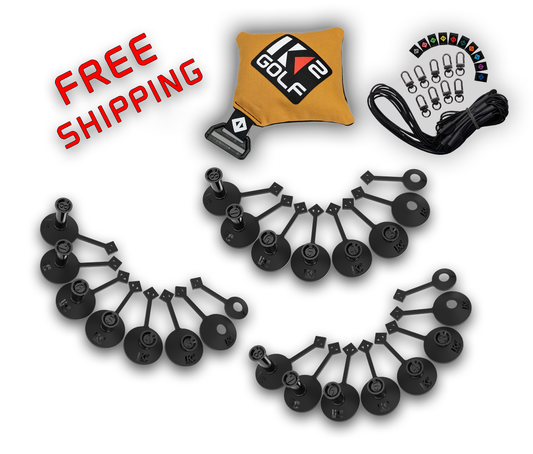 MEGA BUNDLE - Three Standard Sets (#1 - #8), Tether Pack (Anchor, 8 Bungee Cords, 8 Swivel Clips and 8 Diamond ID Sleeves)